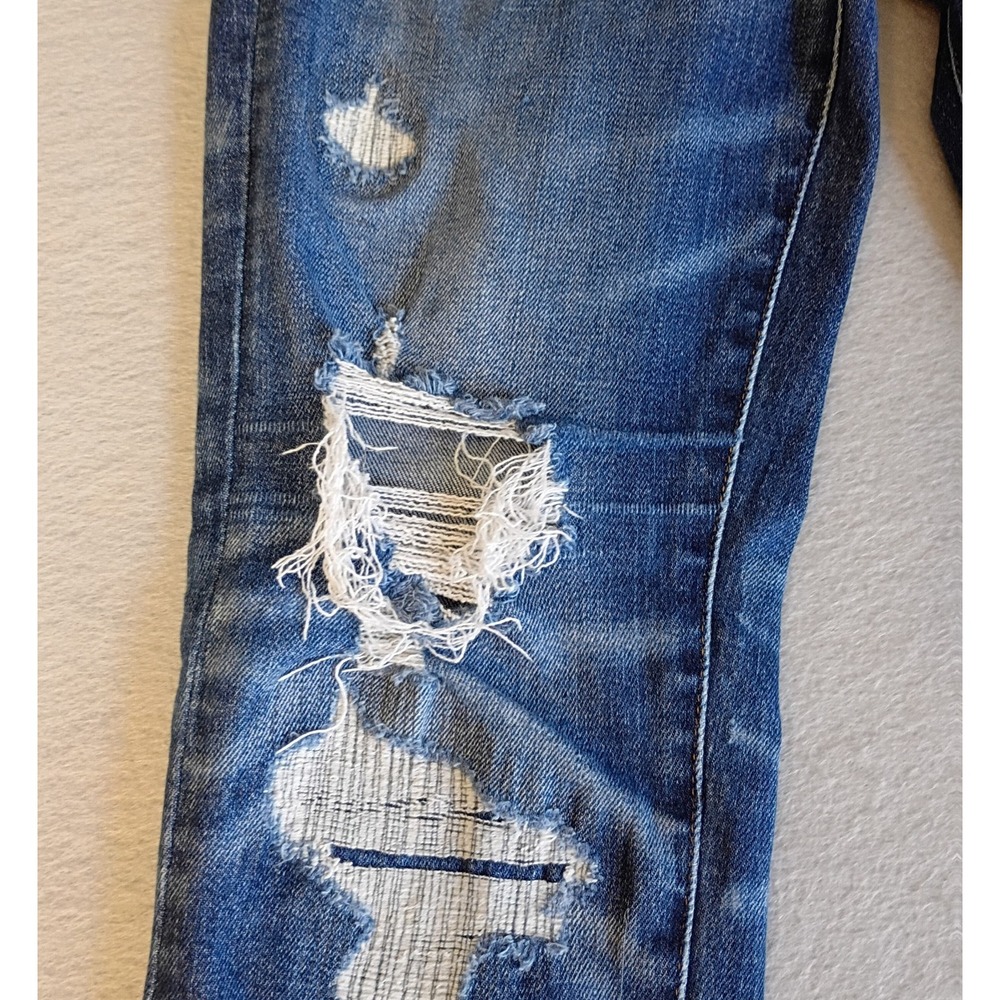 American Eagle NeXt Level AirFlex Slim Distressed Jeans Men's 28x30 - Picture 6 of 12